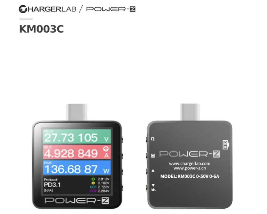 POWER-Z KM003C Guide: The Industry Standard for 240W+ Charging Analysis-3cgo